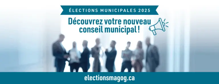 Élections municipales 2025 | Découvrez le nouveau conseil municipal de Magog
